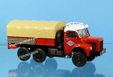 Camion Français BERLIET GBC 8 M 6X6 GAZELLE 1/43ème en métal 1956 à vendre glr