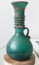 Vase italien " Scavo " en verre de Murano Venise handmade 1960's Roman style