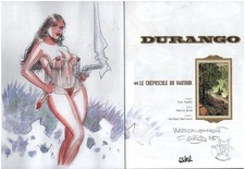 DURANGO T. 16 LE CREPUSCULE DU VAUTOUR AVEC DEDICACE DE GIROD EO TRES BEL ETAT