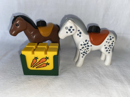 Playmobil 2 horses with - playmobil, 1.2.3