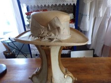 Antique straw hat for boy - J Causse à Albi