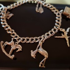 Gourmette Vintage 6 Breloques