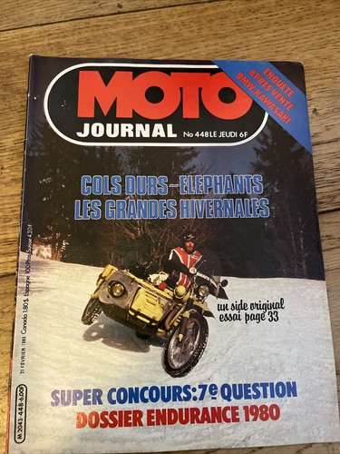 Moto journal 448 - 448, suzuki