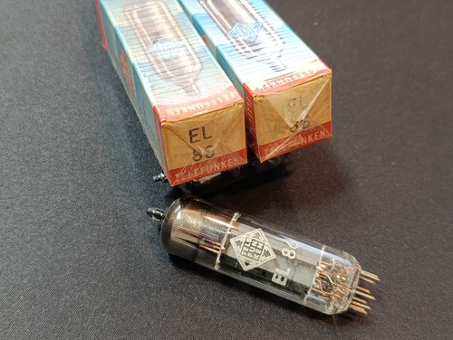 Paire vintage telefunken el86 - telefunken,