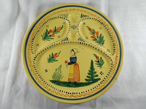 Assiette compartiment avocat - assiette,