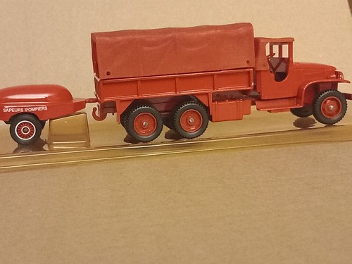 Camion pompiers gmc - pompiers,