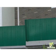 Canisse pvc-panneaux - vert foncé - 2,50 x 1,50 m JET7GARDEN