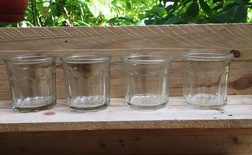 Quatre anciens bocaux pots - anciens,