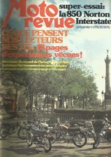 MOTO REVUE N°2178 NORTON INTERSTATE 850 /ECLAIRAGE / 125 CC /TRANSMISSIONS AUTO.