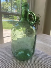 Vintage VIRESA Glass Bottle Jug with “j” on bottom