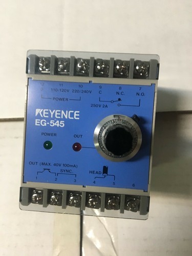Keyence 545 amplifier unit - eg-545,