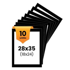 10 passe-partout - Noir -