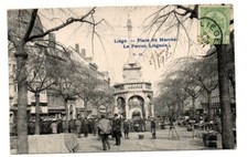 liége, place du marché , le
