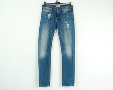 Hilfiger Denim Rockridge Lisières Hommes W30 L34 Slim Fuseau Pantalon Jeans Bleu