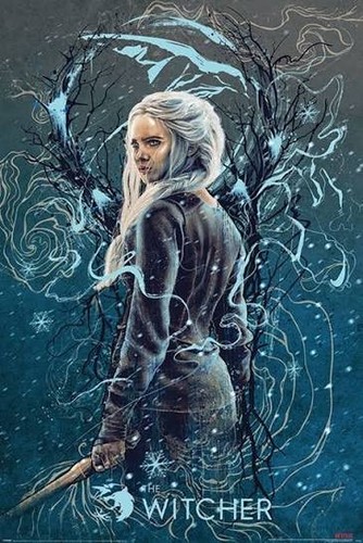 Poster ciri the witcher - the,