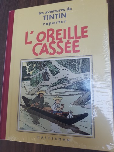Tintin oreille cassée - tintin,