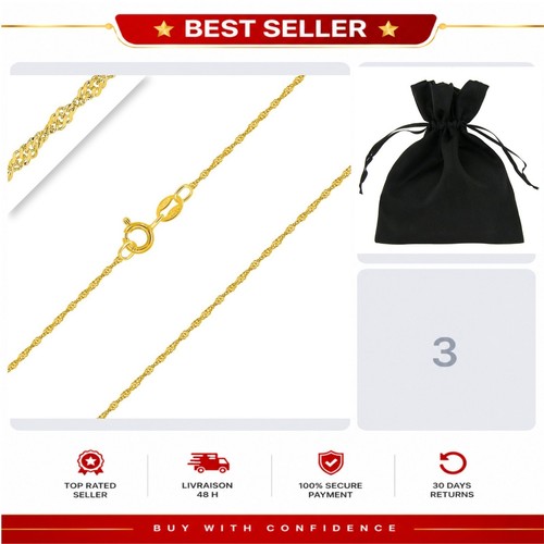 Collier chaîne argent 925