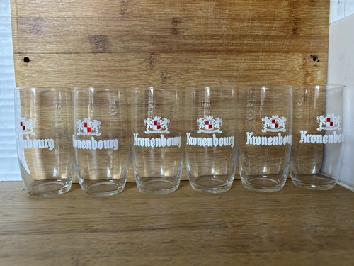 Kronenbourg lot verres à - kronenbourg, 6