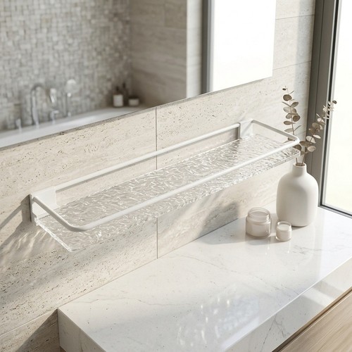 étagère verre flottant - verre,