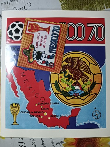 Mexico panini empty album - 70,