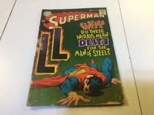 SUPERMAN #204 NEAL ADAMS COVER SILVER AGE DC COMICS