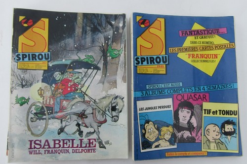 Spirou fascicules avec - spirou,