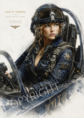 Photo femme pilote - femme,