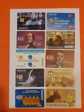 LOT N° 7 - 10 EMPTY PHONE CARDS UNIT FRANCE TELECOM WITH 3 RARE!!!