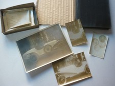 Lot plaque verre photo Voiture