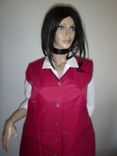 Nylon smock apron dederon - apron,