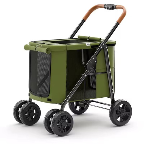 Large pet stroller 30kg dog - pet,