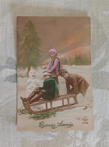 Carte postale ancienne - carte,
