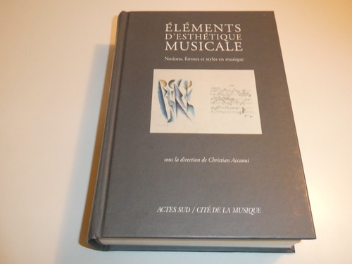 Elements esthetique musicale - elements,