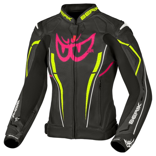 Veste cuir moto berik - cuir,