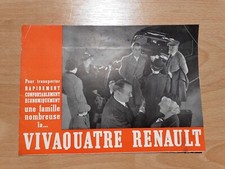 Renault Vivaquatre, prospectus