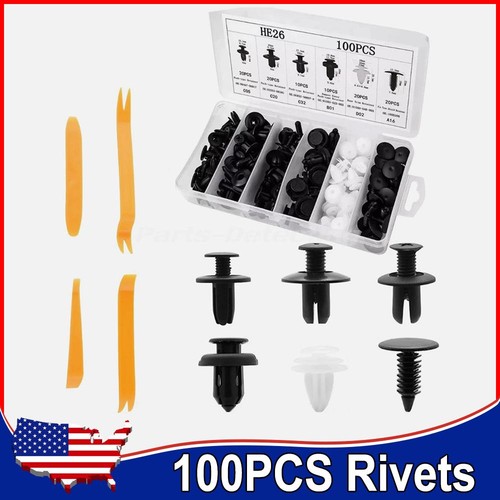 100pcs bumper clips fender - clips,