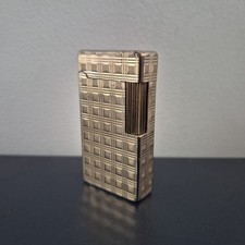 Ancien Briquet a Gaz Flaminaire Plaqué Or HS Made in France Objet Fumeur