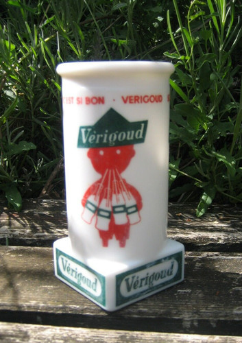 Ancien pot publicitaire - ancien,