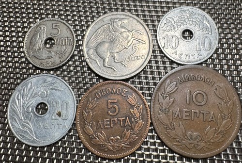 Lot pièces greques - 6,