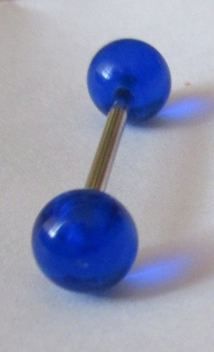 Piercing langue barbell - piercing, de