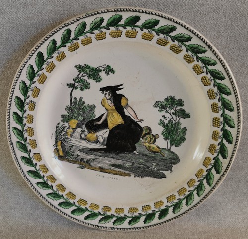 Assiette faience fine - assiette,