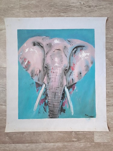 Peinture sur toile - , Éléphant