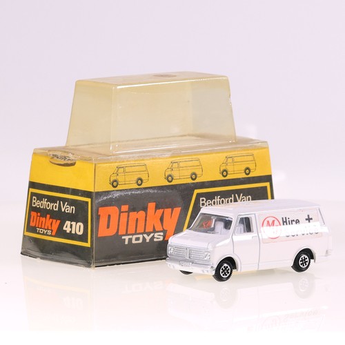 Dinky toys 410 bedford van - bedford, mj