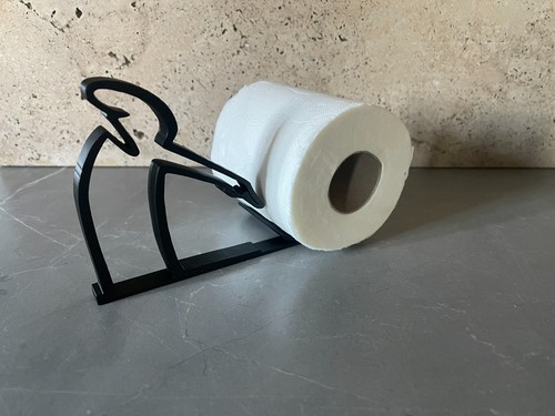 Porte papier toilette design - papier,