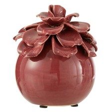 Fleur Déco en Céramique "Flora" 14cm Rose