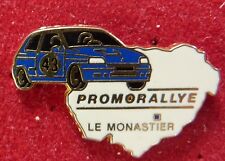 PIN'S CAR RALLYE CLIO 16 S PROMORALLYE LE MONESTIER ZAMAC