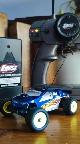Micro stadium truck blue - stadium,