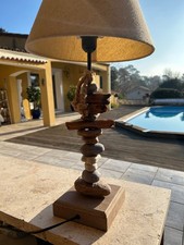 Lampe de table sur pied en