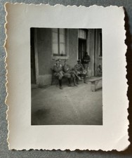 photo German soldiers rest city of Cambrai 1940