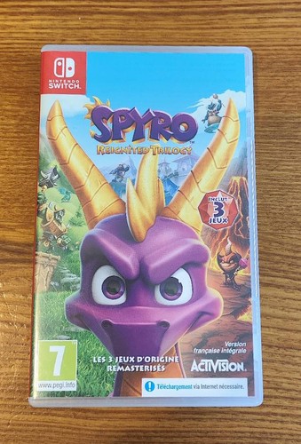 Jeu nintendo switch spyro - jeu,